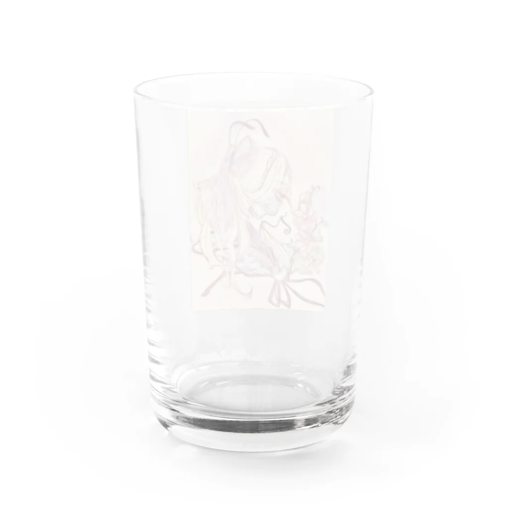 Yui_Suzuri_Acの貴方の蜜を吸わせて頂戴。 Water Glass :back