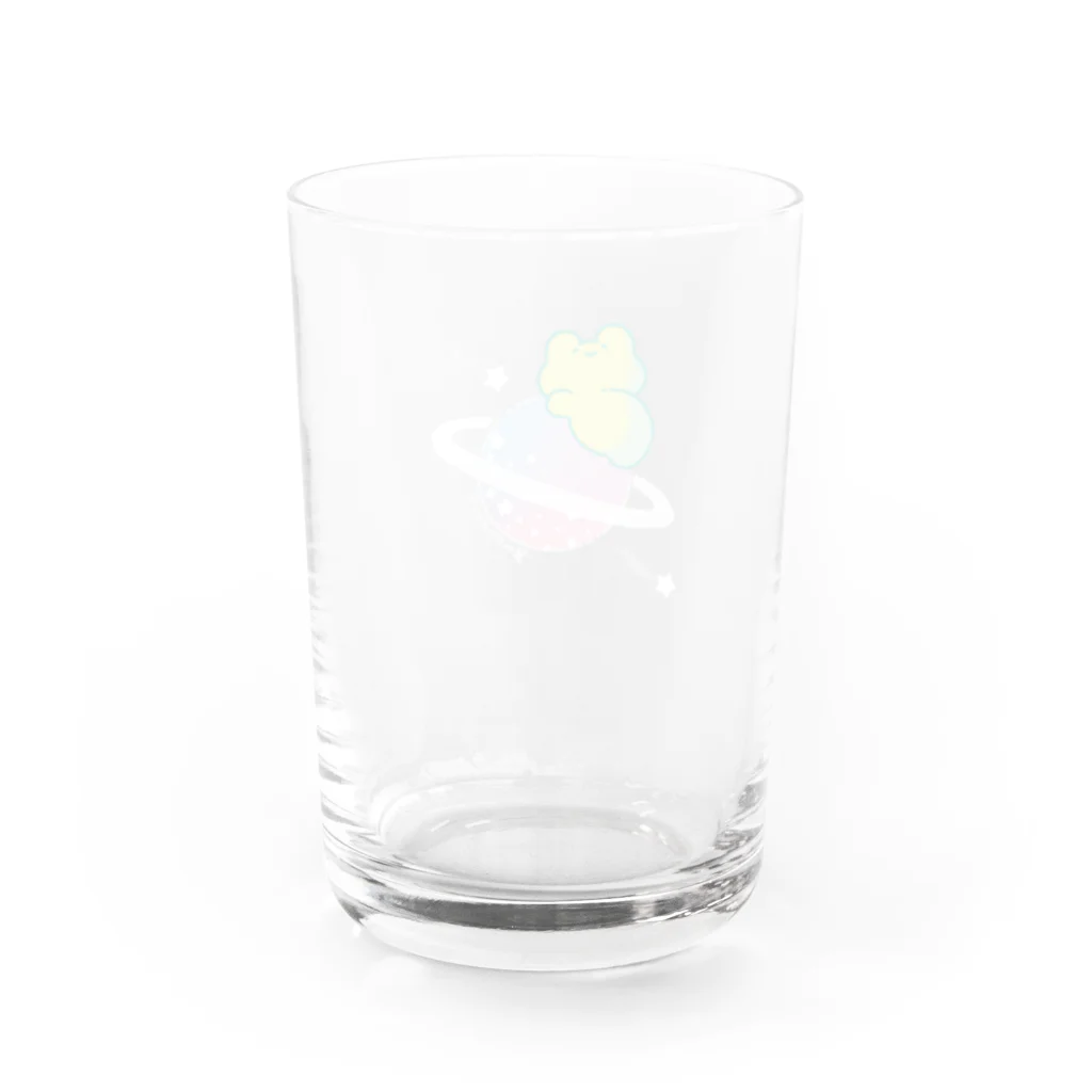 あぶけろのゆるけろ おん ざ ぷらねっと Water Glass :back