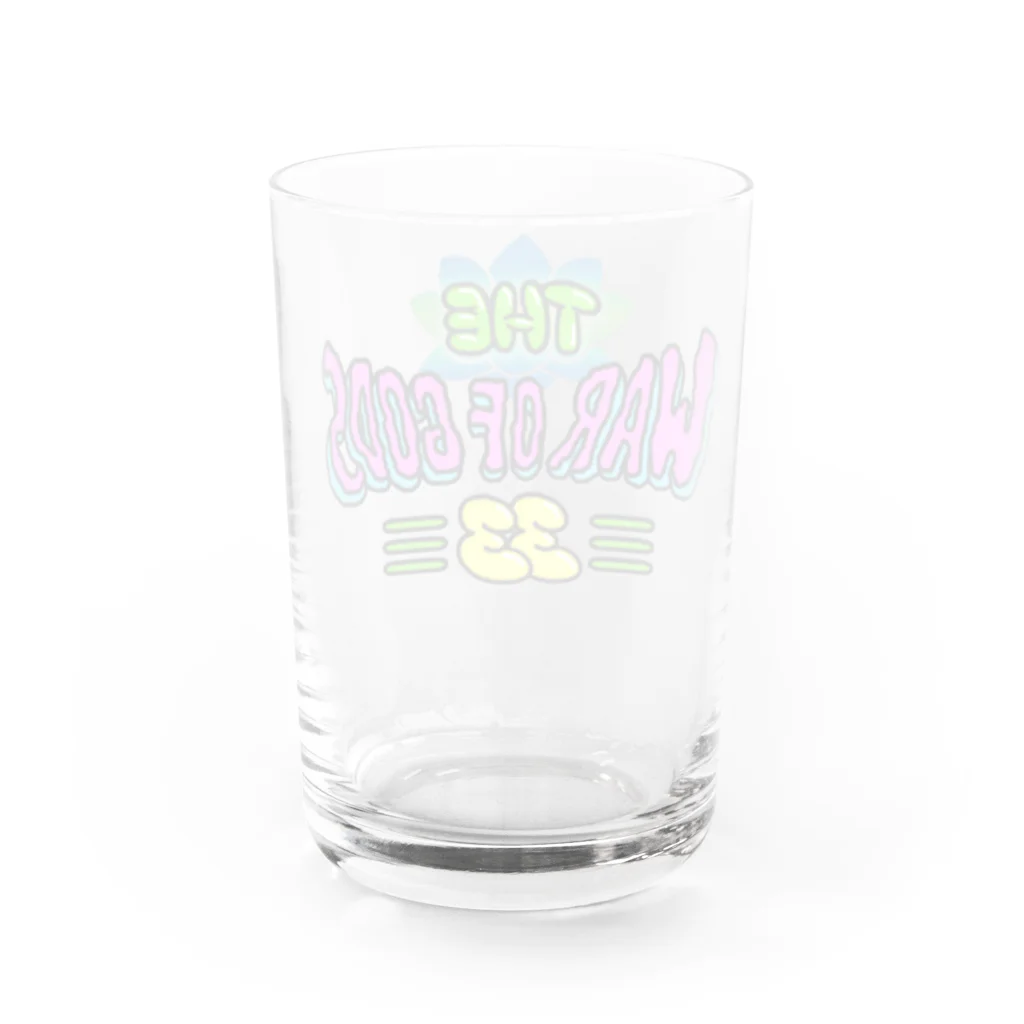 yurarihyonのTHE WAR OF GODS 33 Water Glass :back