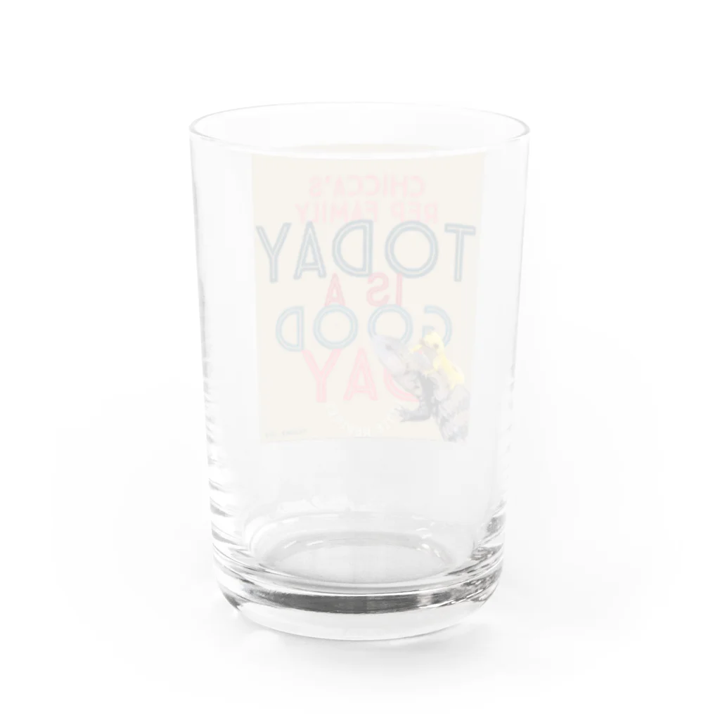 Licca's LickのToday is a good day カカオ&シトラス Water Glass :back