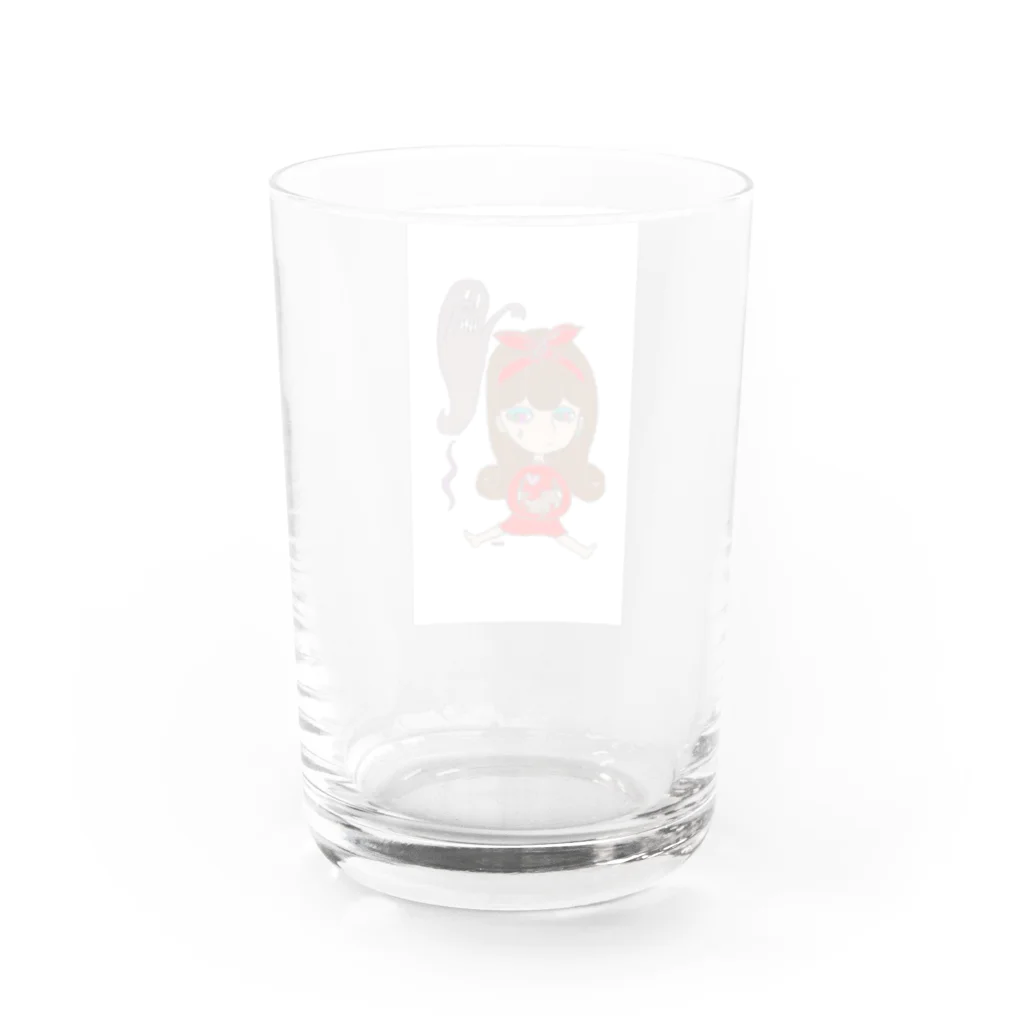 きょこちSHOPの真夜中の夜に Water Glass :back