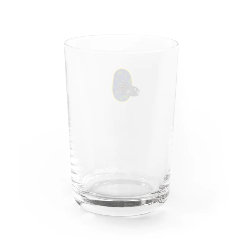 村長の散歩のヌルリクラリーノ Water Glass :back