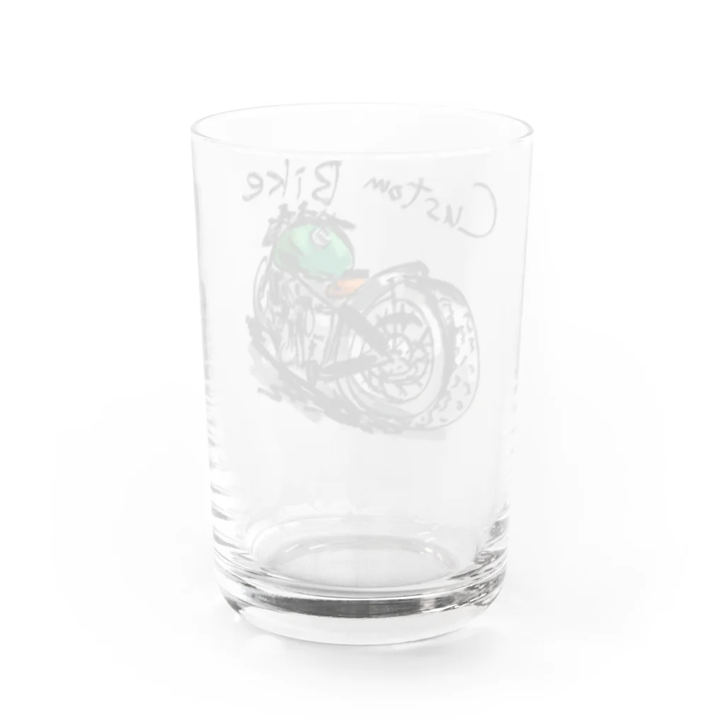 スタジオばんやのカスタムバイク Water Glass :back