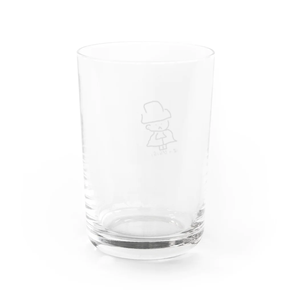 じじのぽっぴじじ Water Glass :back