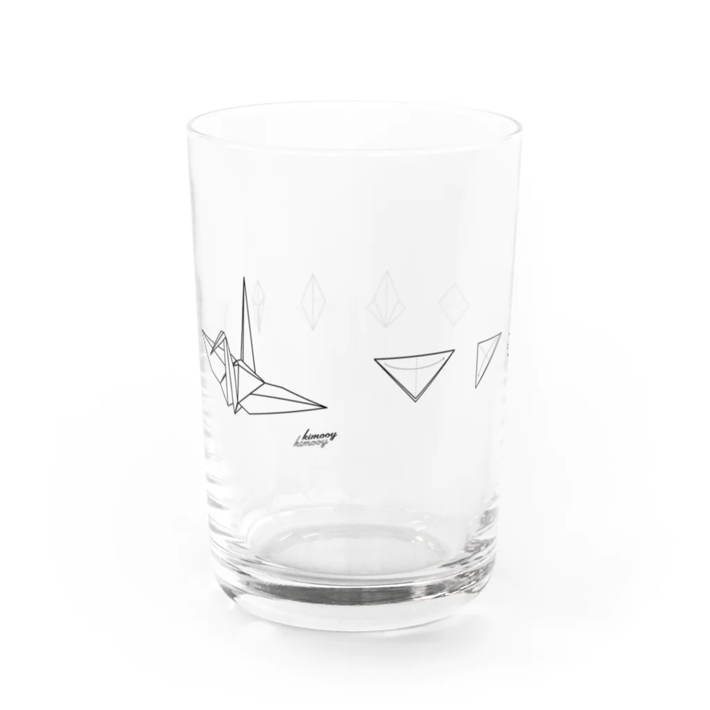 kimooykimooyのおりづる Water Glass :back