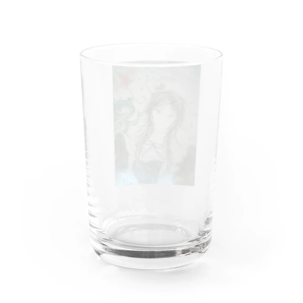 おのお帰りなさい!!メイドと蛙 Water Glass :back