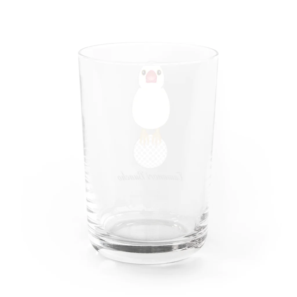 GREAT 7の文鳥 Water Glass :back