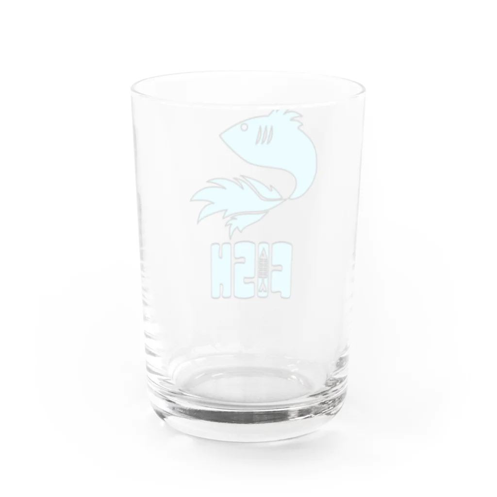 KfamiliaのFISH Water Glass :back