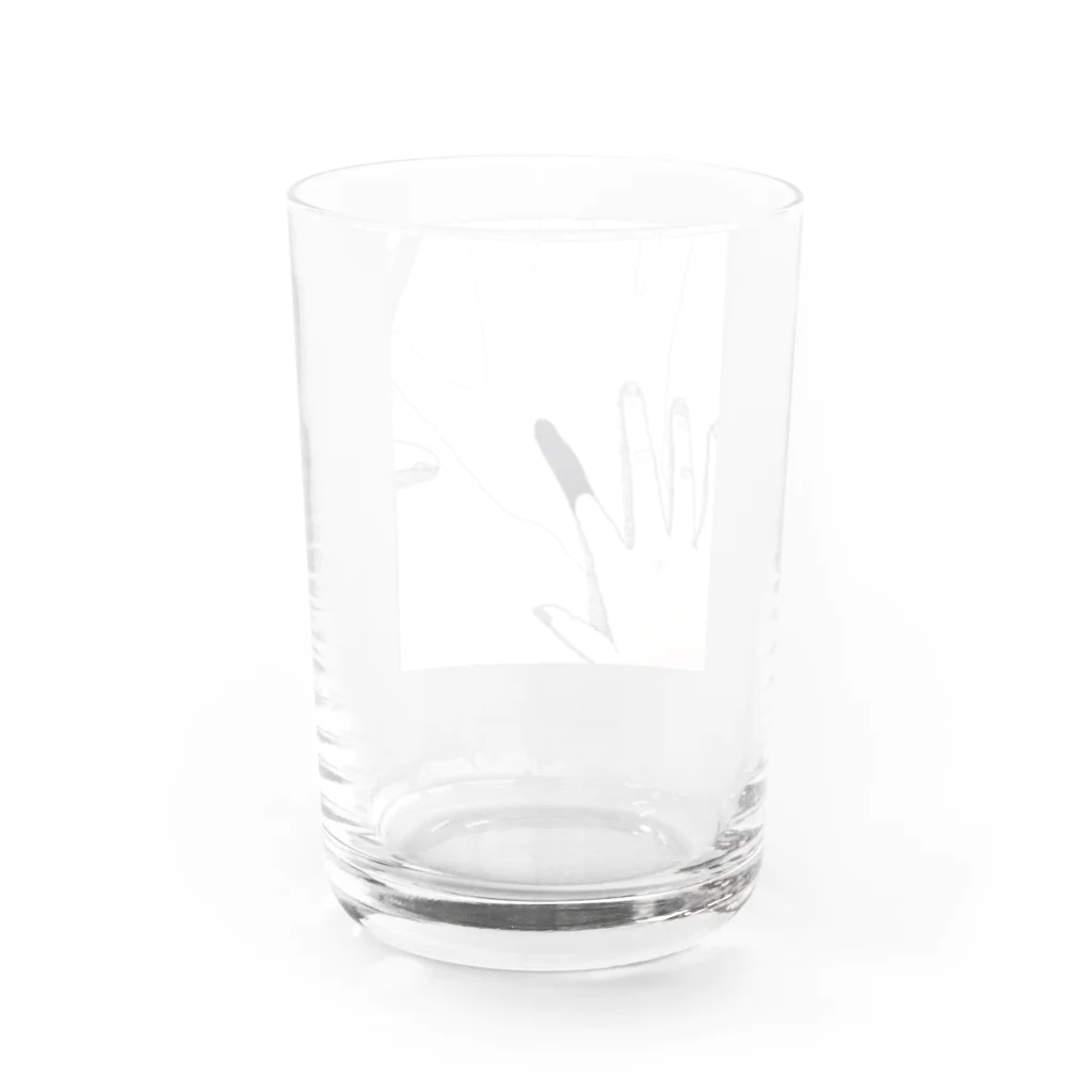 ましてのナガイキ Water Glass :back