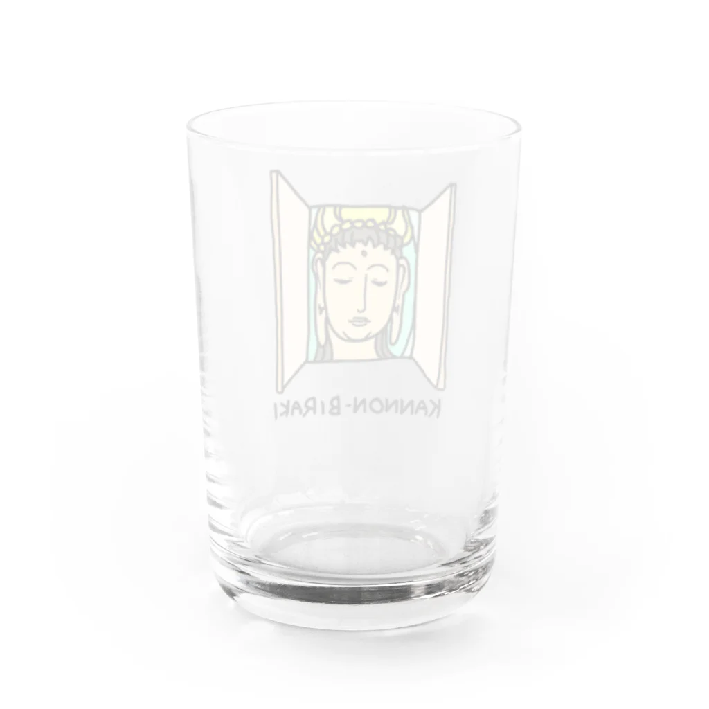 モリシタミカのKANNON-BIRAKI Water Glass :back