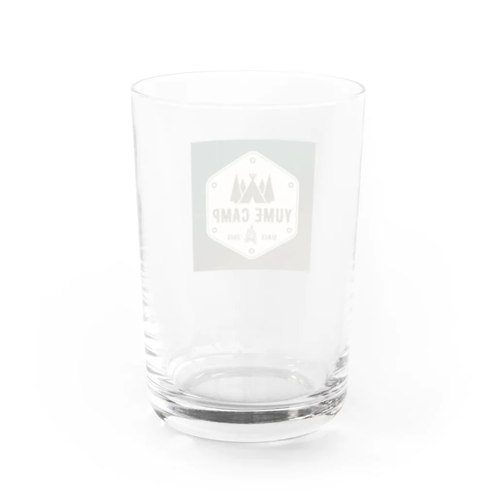 D_yamasakiのyumecampアイテム Water Glass :back