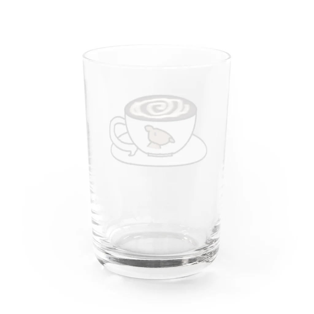 アスカのちょっと一休みリスくんグッズ Water Glass :back