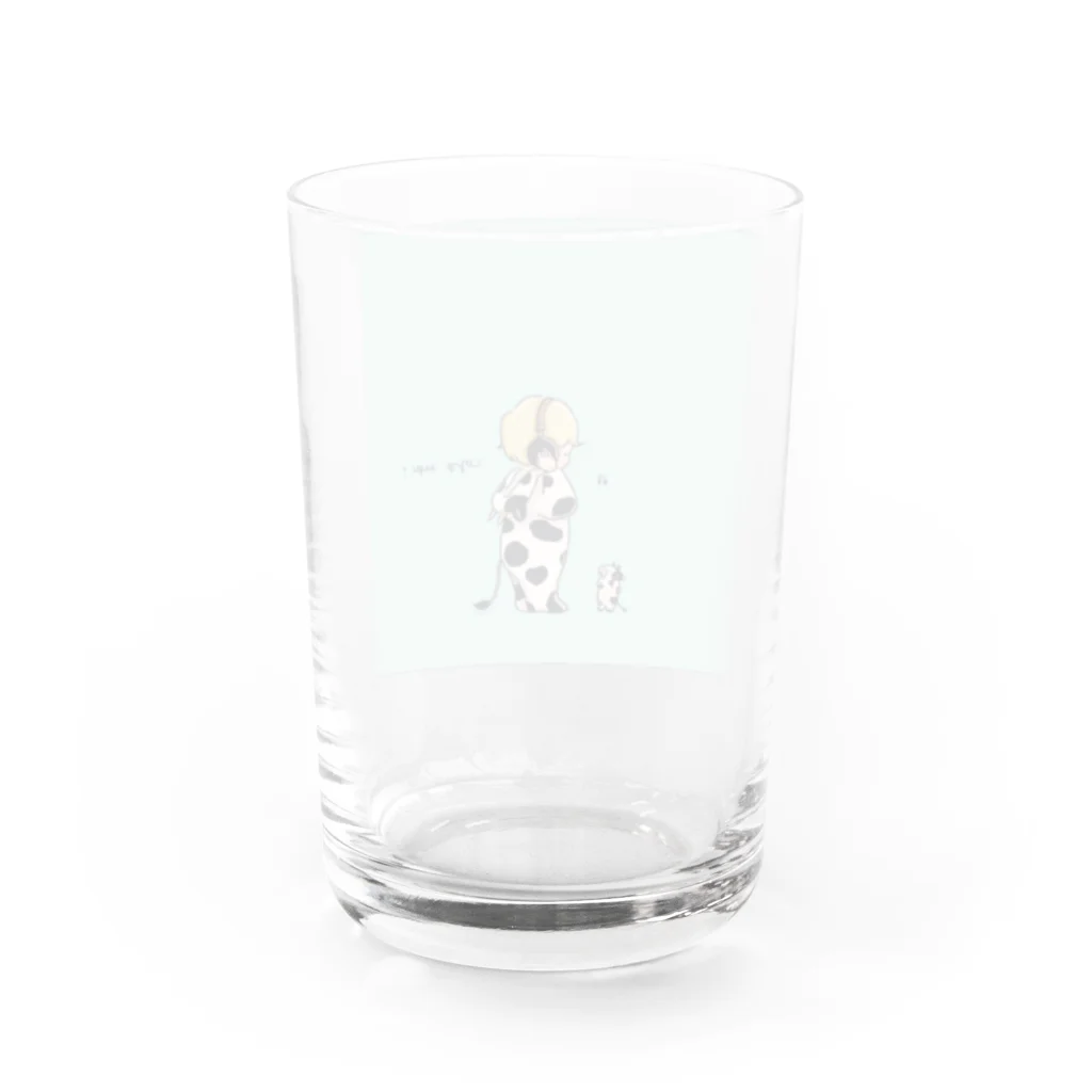 :trunk:chiyo のcozy boy Water Glass :back