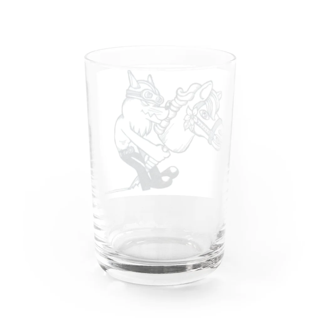 然のスーパージョッキー Water Glass :back
