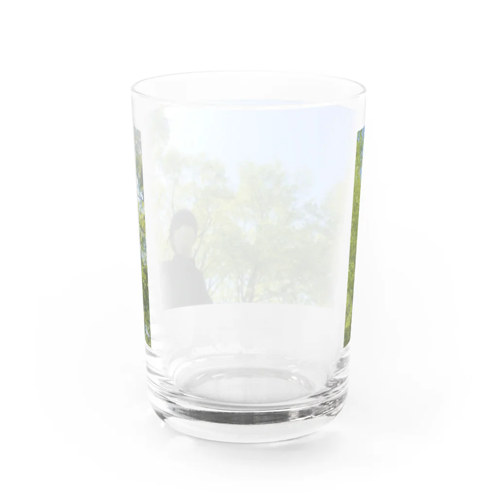 とべの森のとべ Water Glass :back