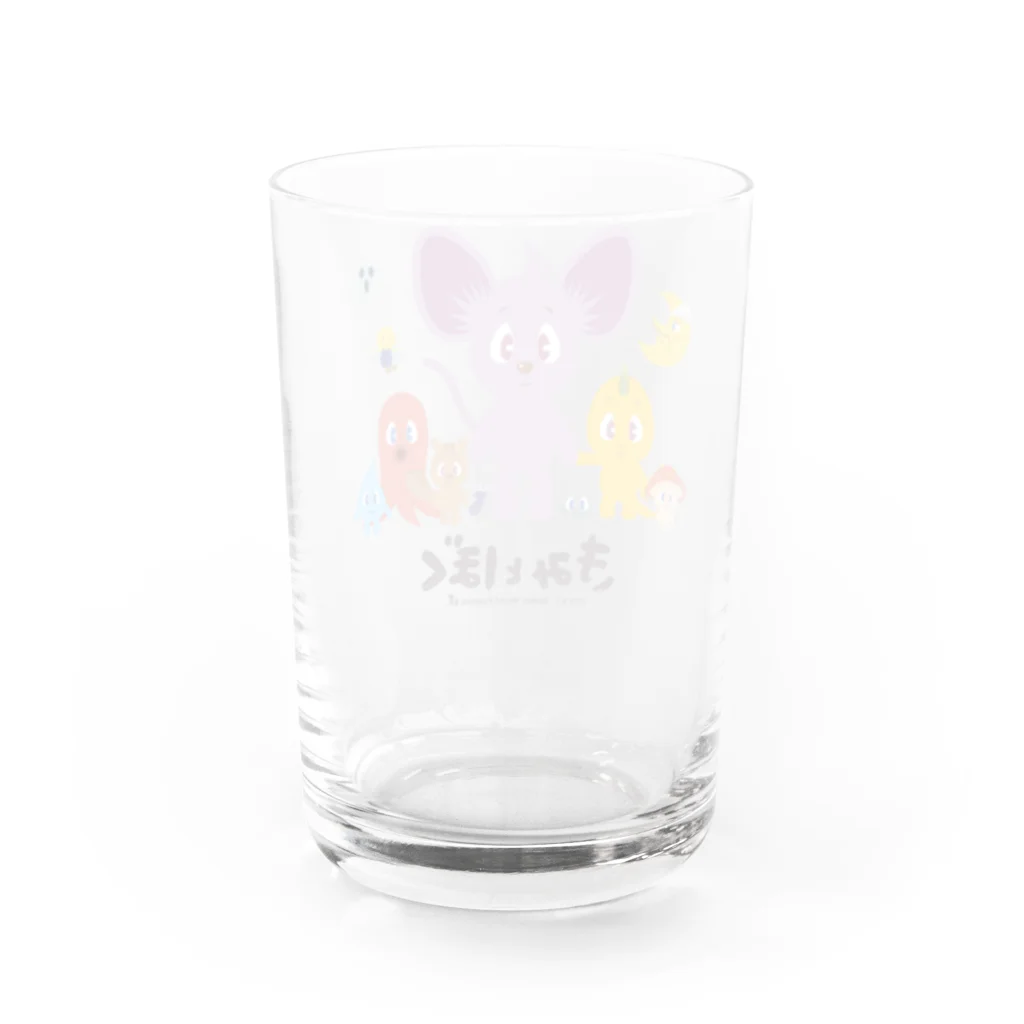 Miwaji 💖のきみとぼくのお友達シリーズ Water Glass :back