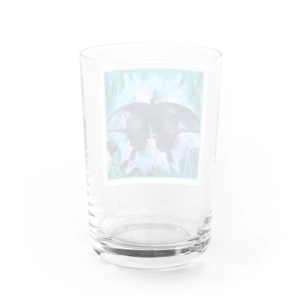 suparnaのクロアゲハII Water Glass :back