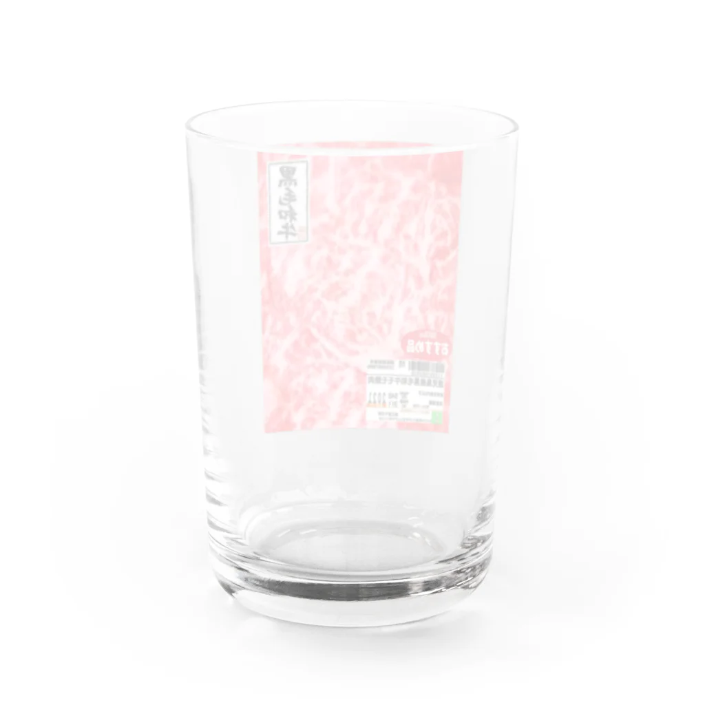 みにゃ次郎の国産和牛 Water Glass :back