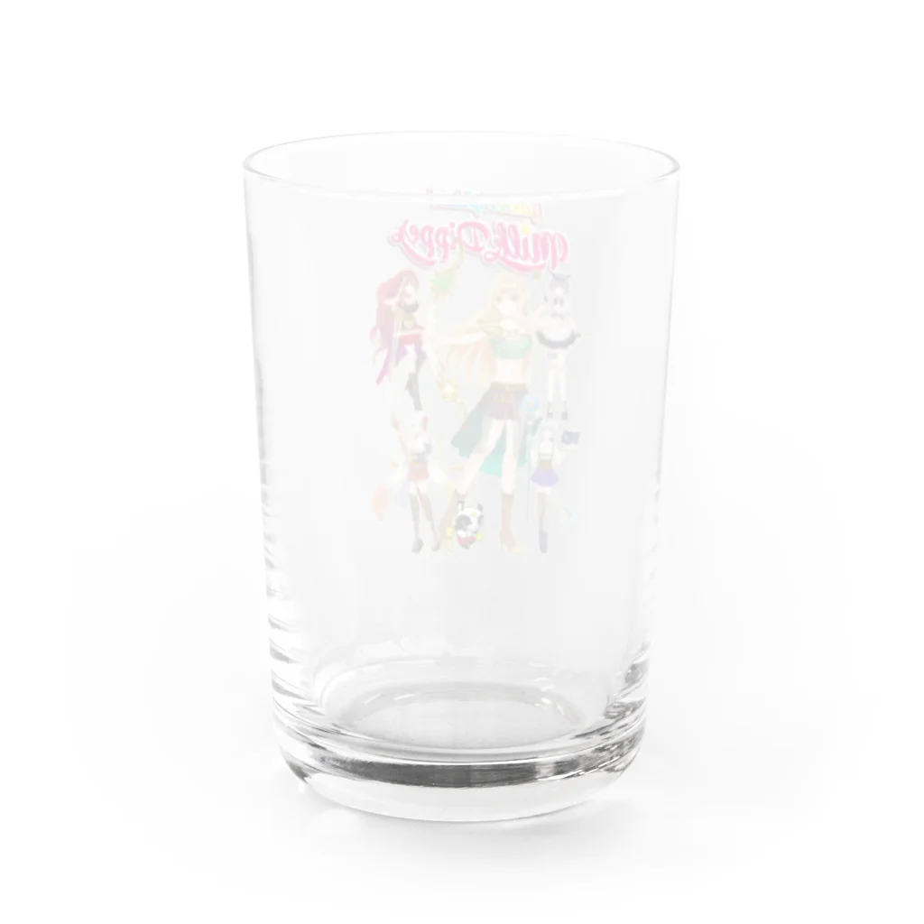 Milk☆Dipperのガールズファイター！ミルクディッパー☆06☆Hitomi Water Glass :back