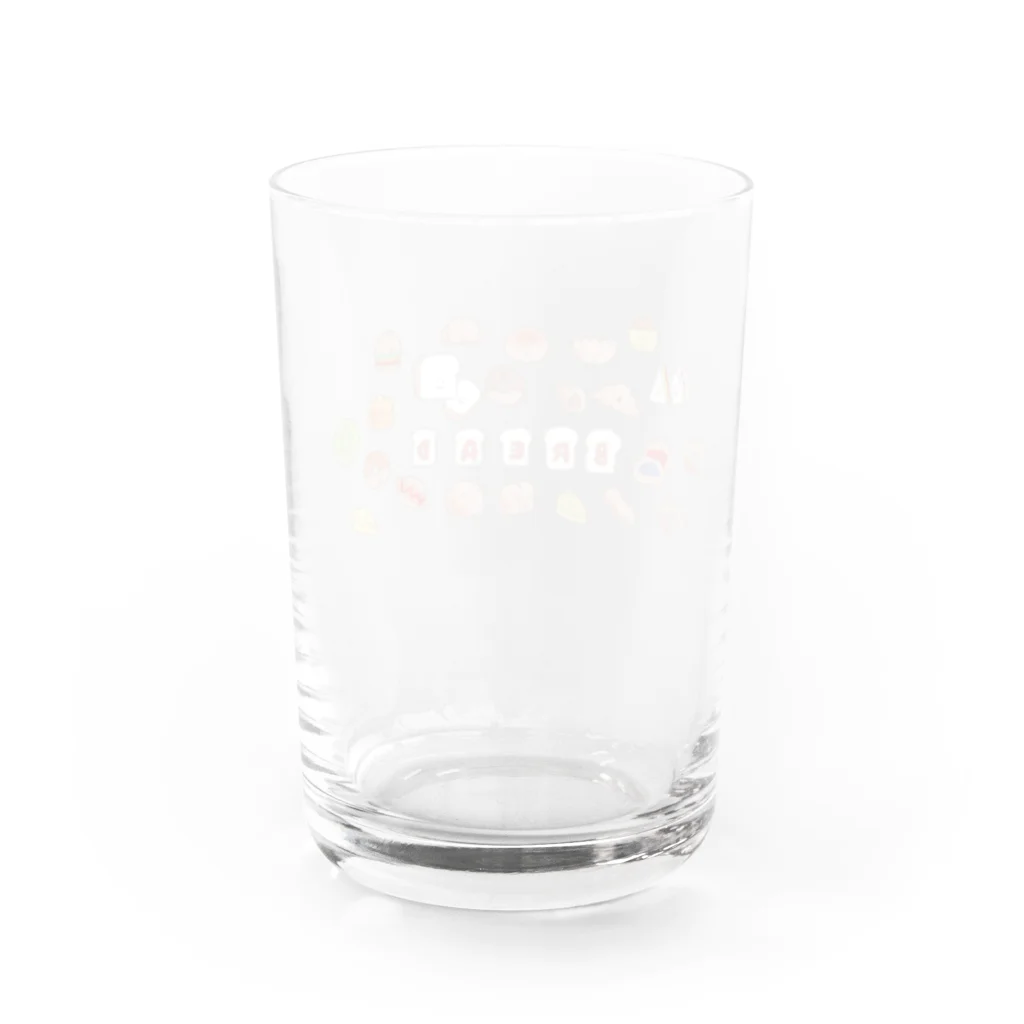 あぴこのおみせのなかよしパン屋さん Water Glass :back