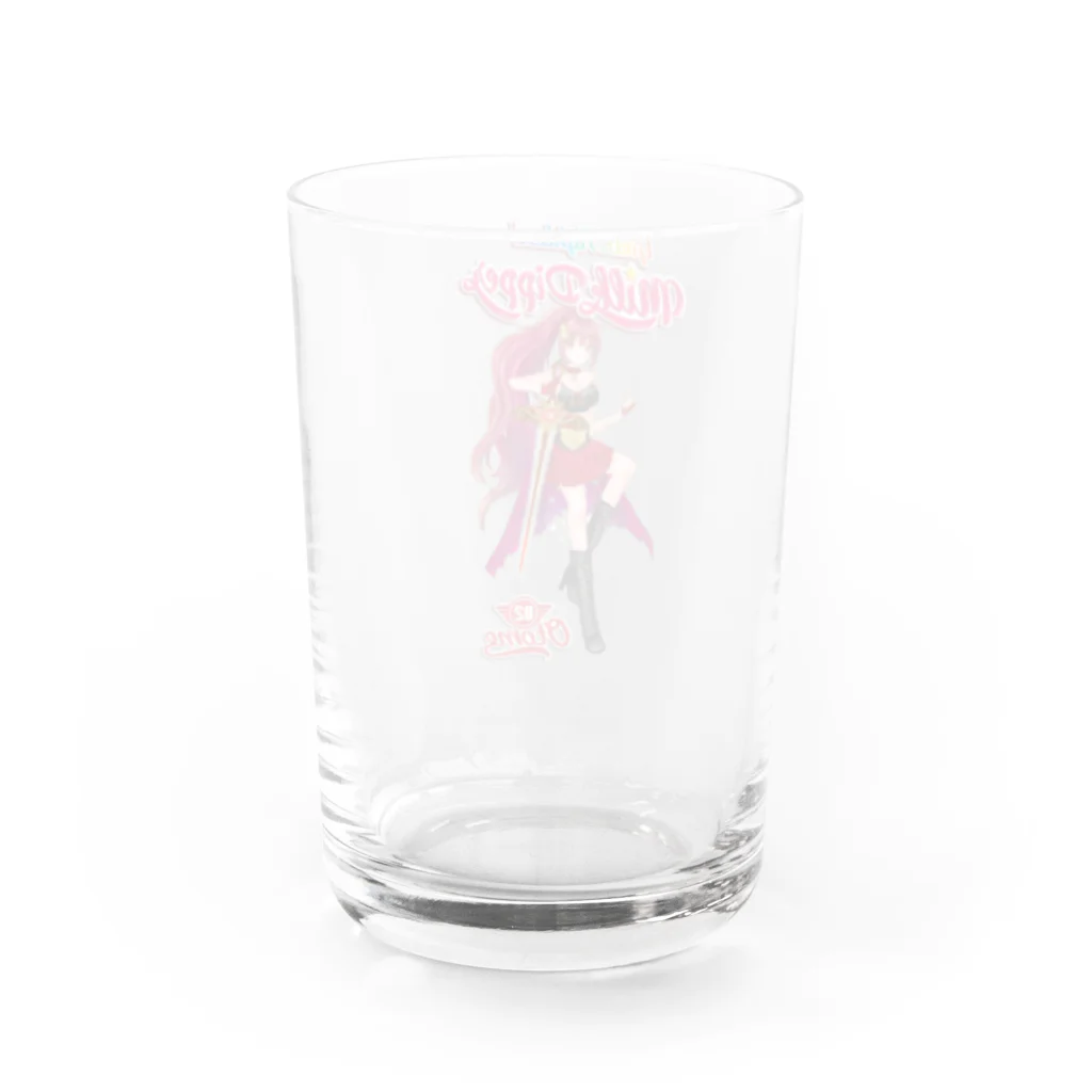 Milk☆Dipperのガールズファイター！ミルクディッパー☆02☆Otome Water Glass :back