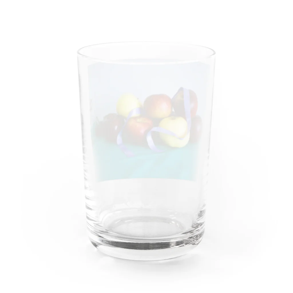 34のりんご Water Glass :back