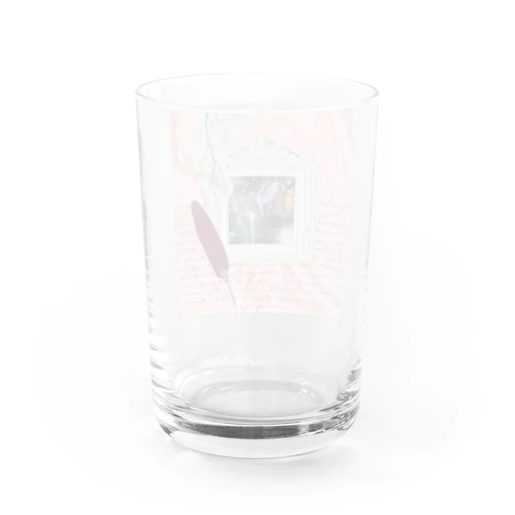 OWAYON ∞ （オワヨン　インフィニティ）の【引退馬支援企画】TUKGA KIREI DESUNE ウォールTYPE Water Glass :back