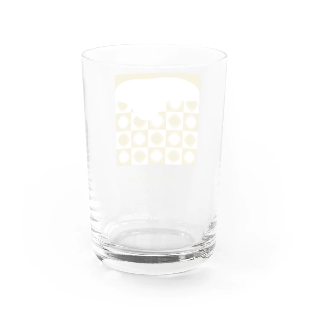 空想酒場のビール Water Glass :back