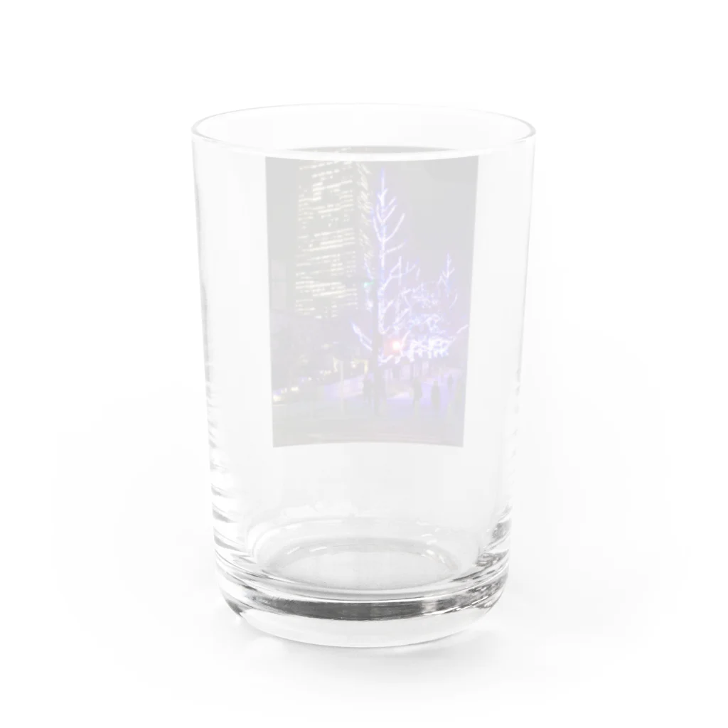 ＢＢＢ商店のみなとみらいの夜景シリーズ2 Water Glass :back