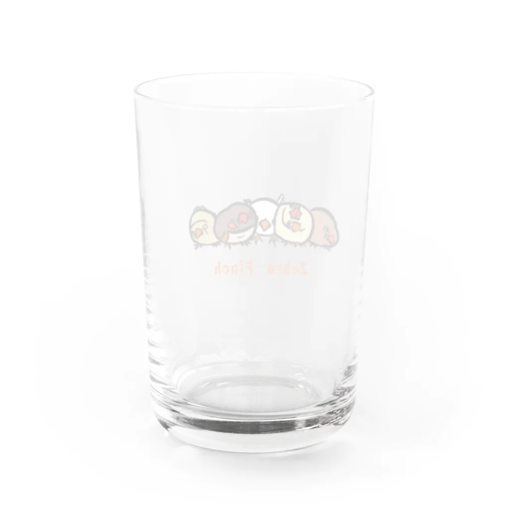 Mitsu-ZoのZebra-Finch Water Glass :back