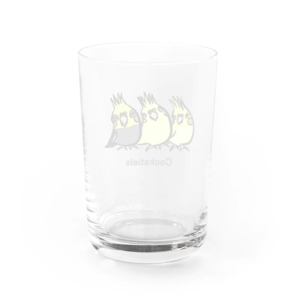 Mitsu-ZoのCockatiels Water Glass :back