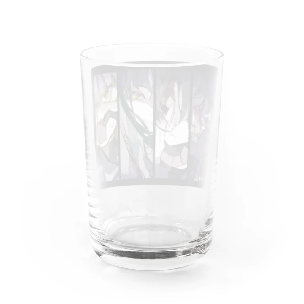 好Ronの流血 Water Glass :back