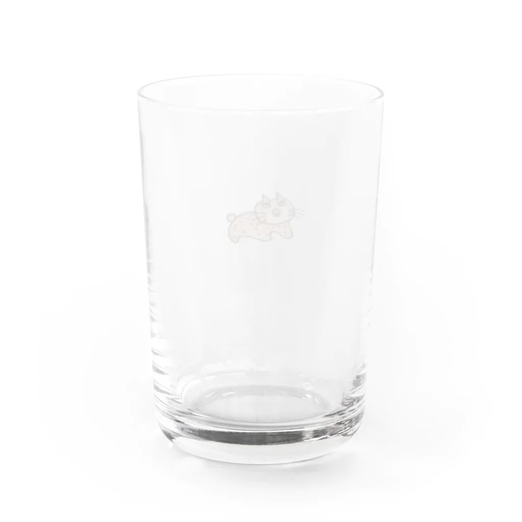 イロハニ堂のウォンバットさん Water Glass :back