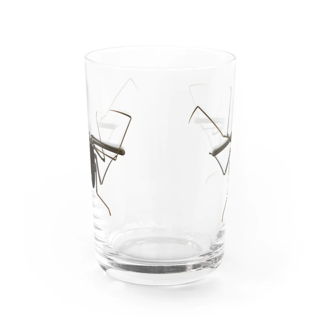 Drecome_Designのウデムシ Water Glass :back