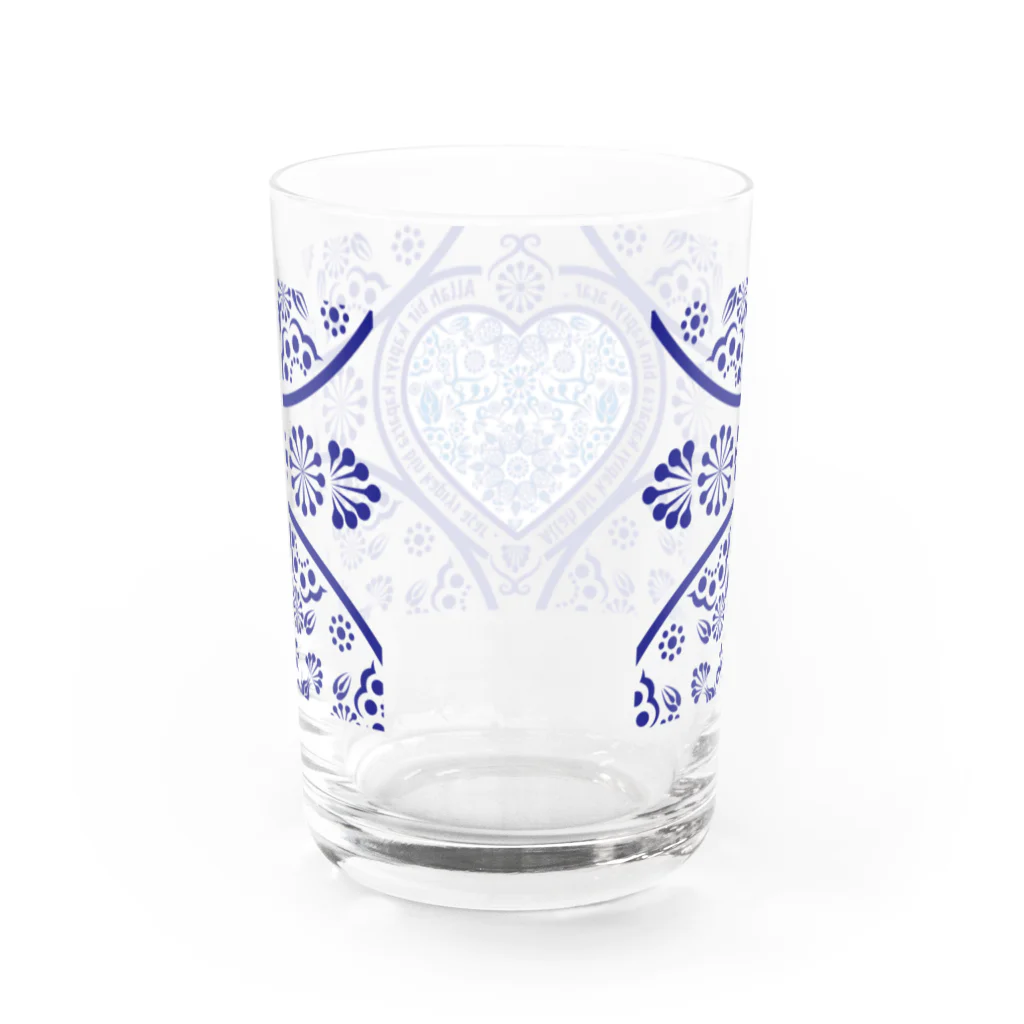 AnmKnm_designのトルコ陶器柄 Water Glass :back