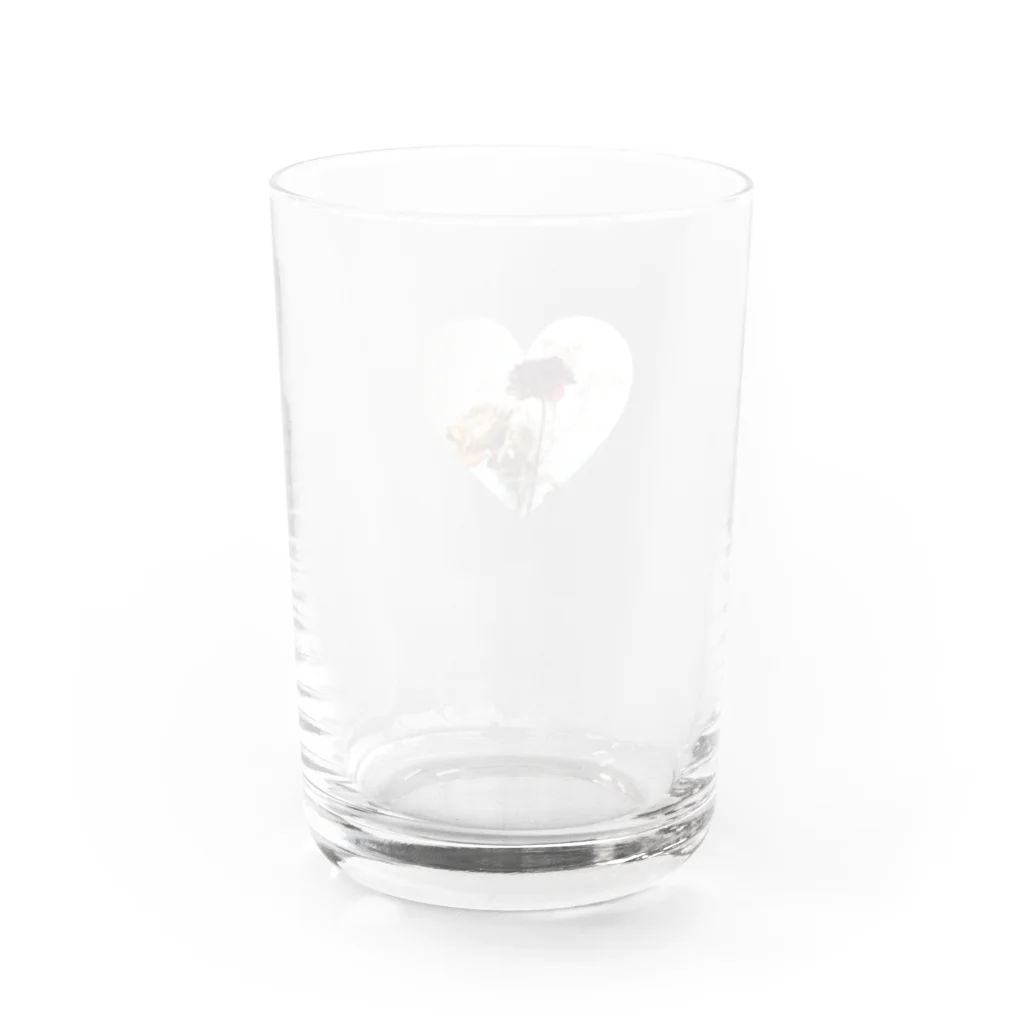 Coconutの思い出の薔薇 Water Glass :back