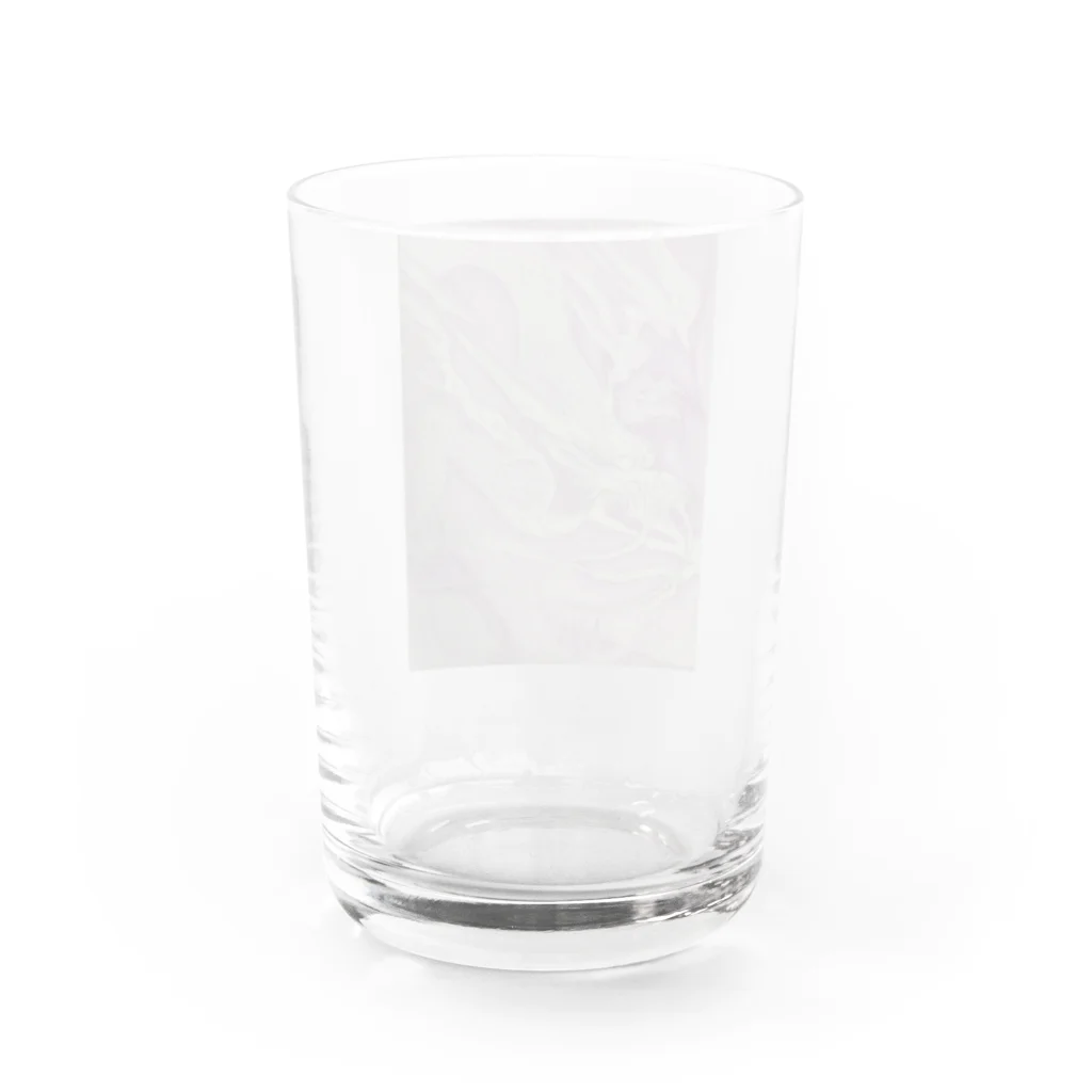 林 邦明 (クニさん)の 龍神  ～喜～ Water Glass :back