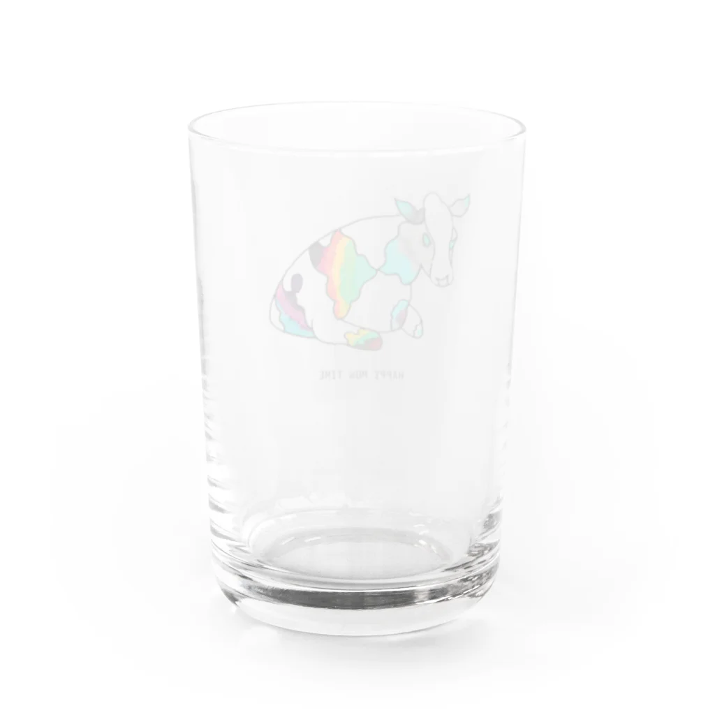 MAN FACTORYのHAPPY MOW TIME Water Glass :back