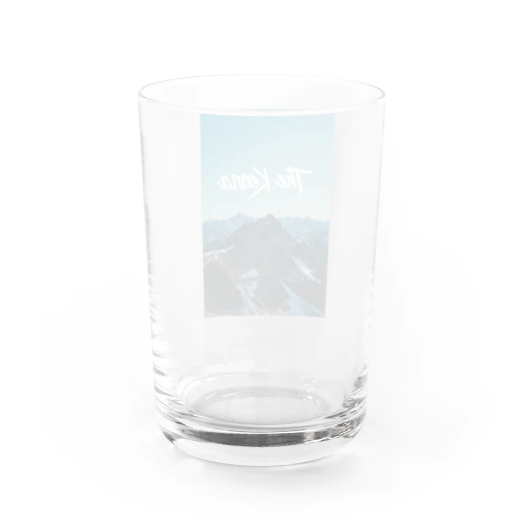 Wadéu@らいのThe Kenna(ざけんな) Water Glass :back