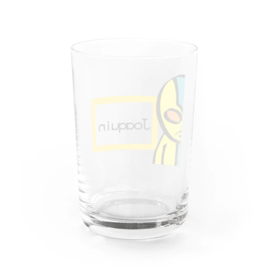 バーチャルゴブリン🗿毎週火曜22時配信のホアキンくん　グッズ Water Glass :back