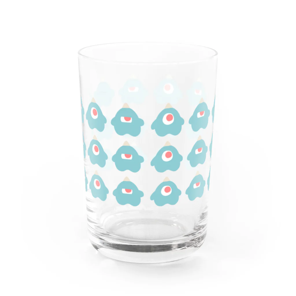 あじの高田くん大量発生 Water Glass :back