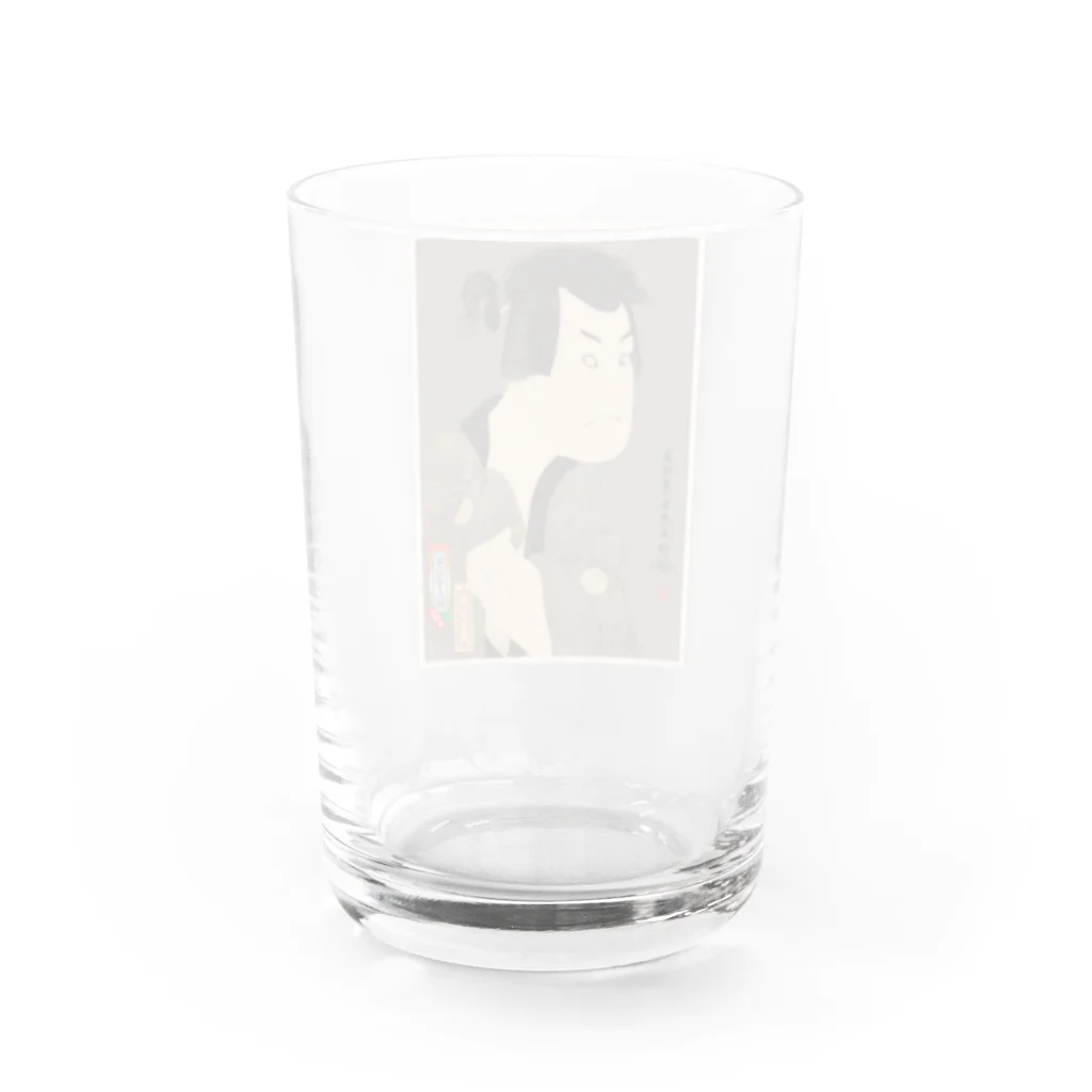 Rigelの三代目坂田半五郎の藤川水右衛門 Water Glass :back