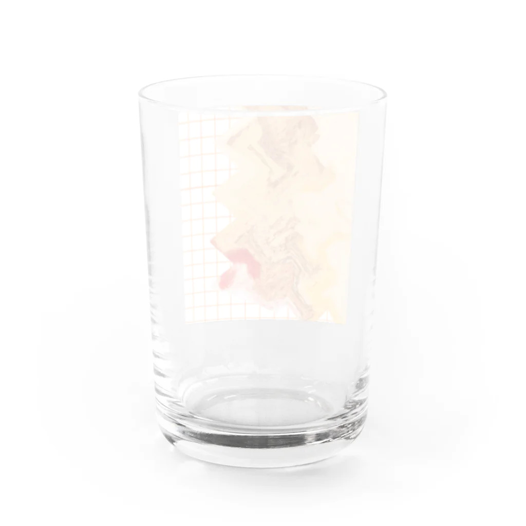 GOMENNEのtenitodokuhanninosizenn Water Glass :back