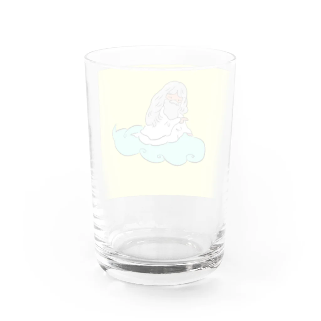 ハウズのお店屋さんのとりはから・う Water Glass :back