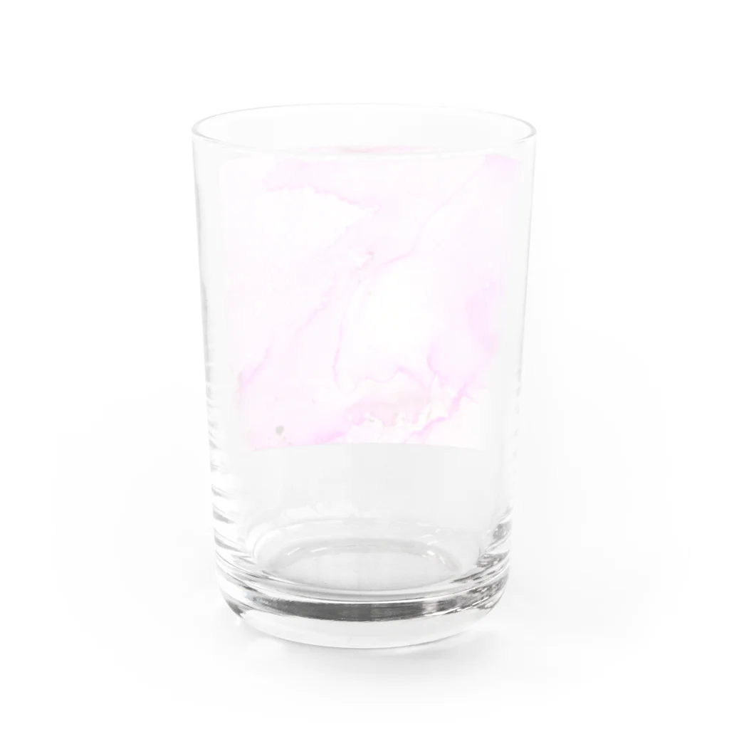 始季彩＠suzuriの花霞 Water Glass :back