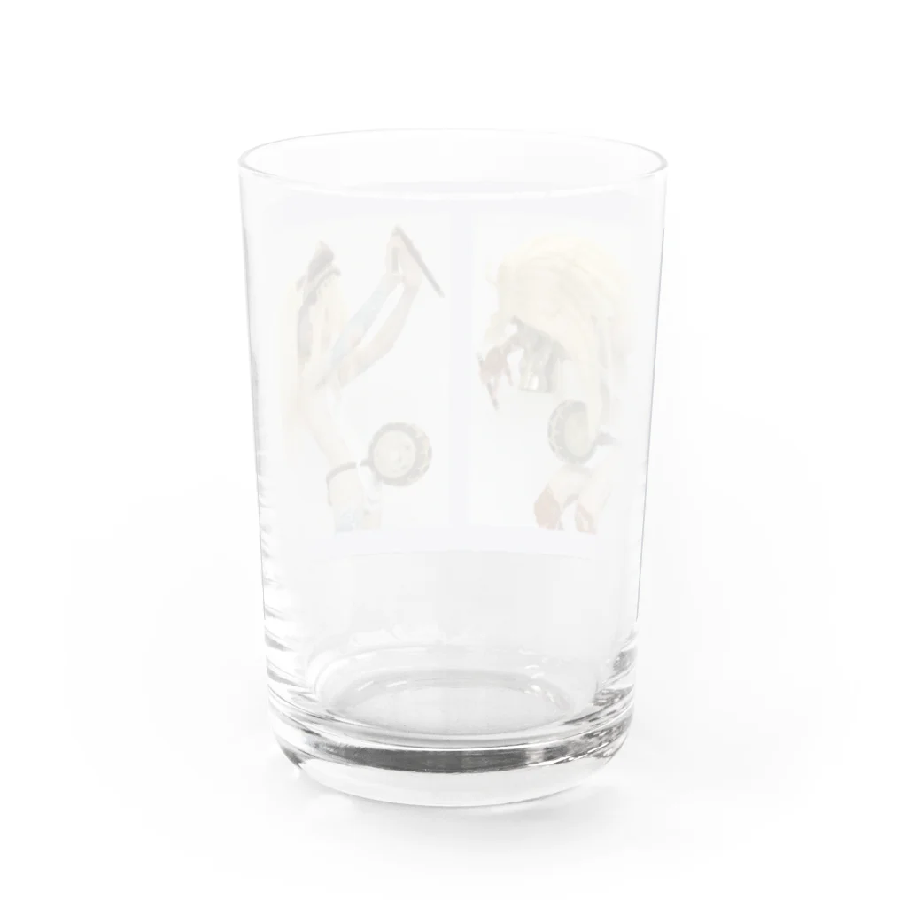 team135のSHISHI / 獅子 Water Glass :back