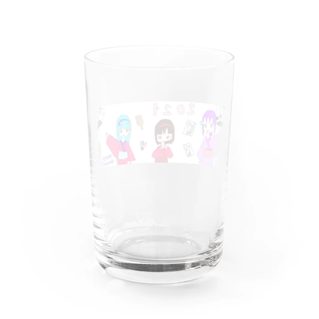 【妖怪高校】妖怪学園高等部 公式の妖怪高校2021 Water Glass :back