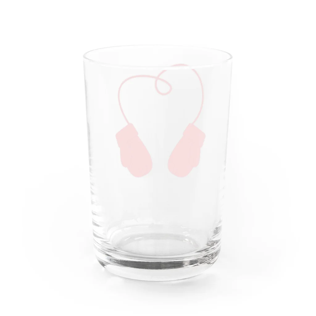 CHOTTOPOINTの【季節もの】手袋ハート Water Glass :back