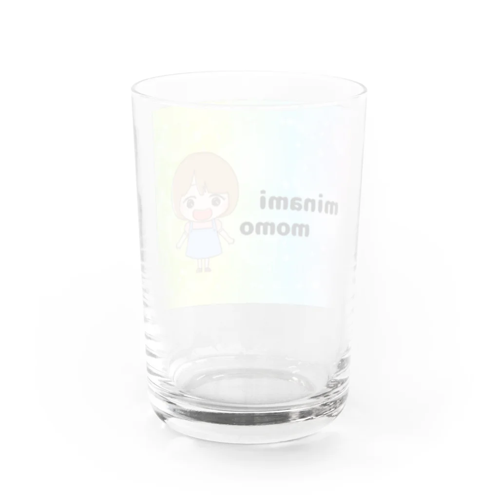 minami-momoのふひひ♡ グラス反対面