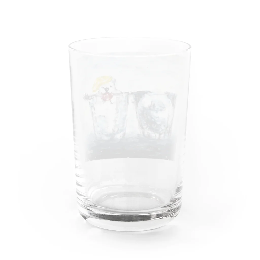 SHIE 詩絵のしろくまコクテール Water Glass :back